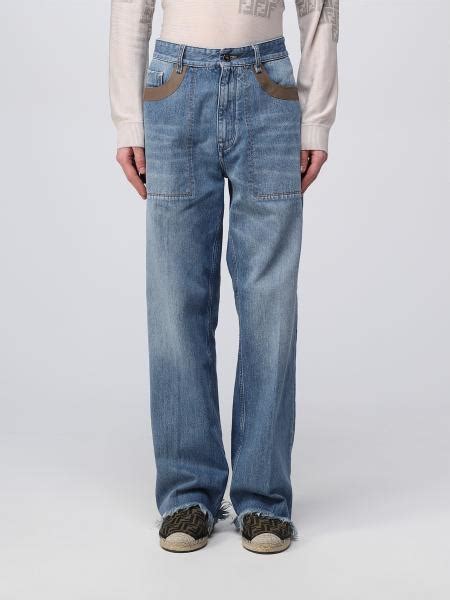 fendi jeans pants|fendi denim jumpsuit.